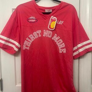 Target Women's Red and Pink Top